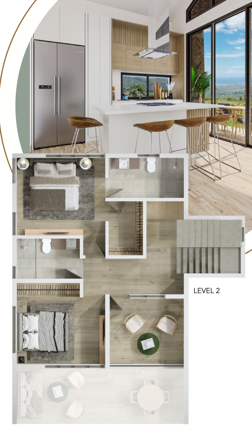 Brand-new Bungalow-style Homes in Exclusive Eco-Modern Community Located in the Mountains of Puerto Plata for Sale - photo 6