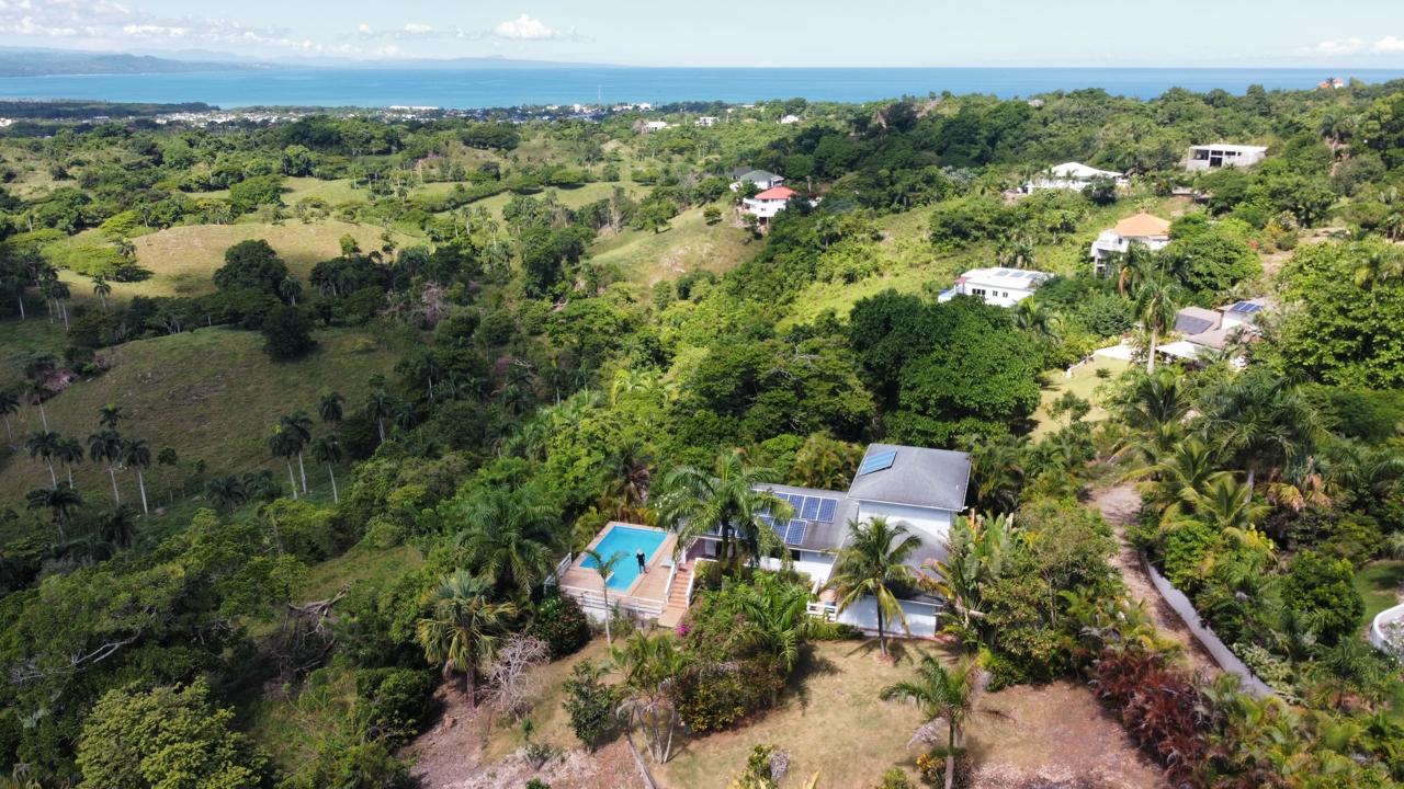 3-Bedroom Villa with Guest Suite & Panoramic Ocean and Mountain Views – Rio San Juan 3 bed villa panoramic views Rio San Juan - photo 2